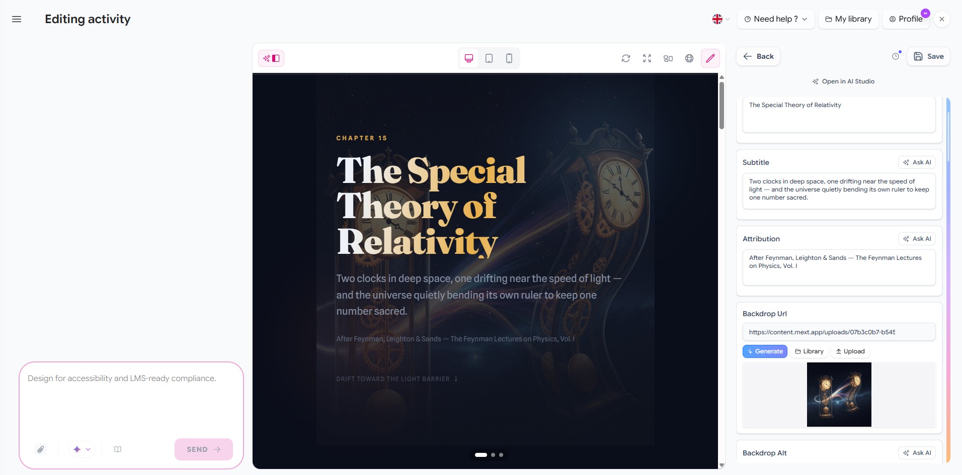 Edit all your content, get fine grained control